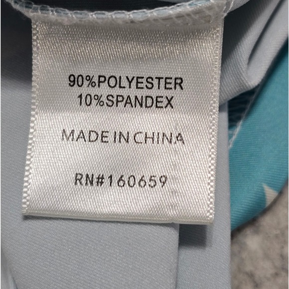 Ranch Dressn Western Style Long Sleeve Pearl Snap Shirt M Stars Stripes Retro - Picture 6 of 14